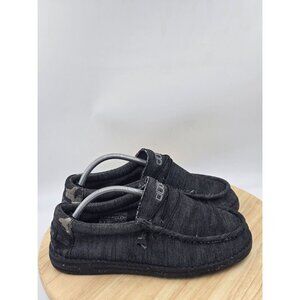 Hey Dude Wally Stretch Mens  Slip On Loafer shoes Midnight Bunker sz 10